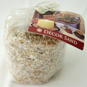 Akasha Décor Sand Crushed Shells MOP 2 Lbs (906g) For Floral Arrangements Crafts